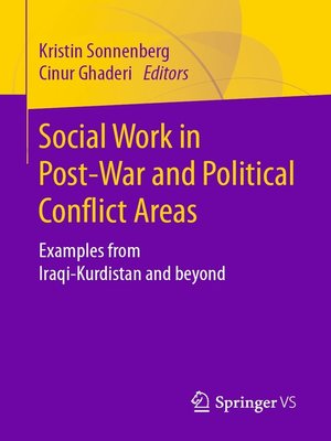 cover image of Social Work in Post-War and Political Conflict Areas